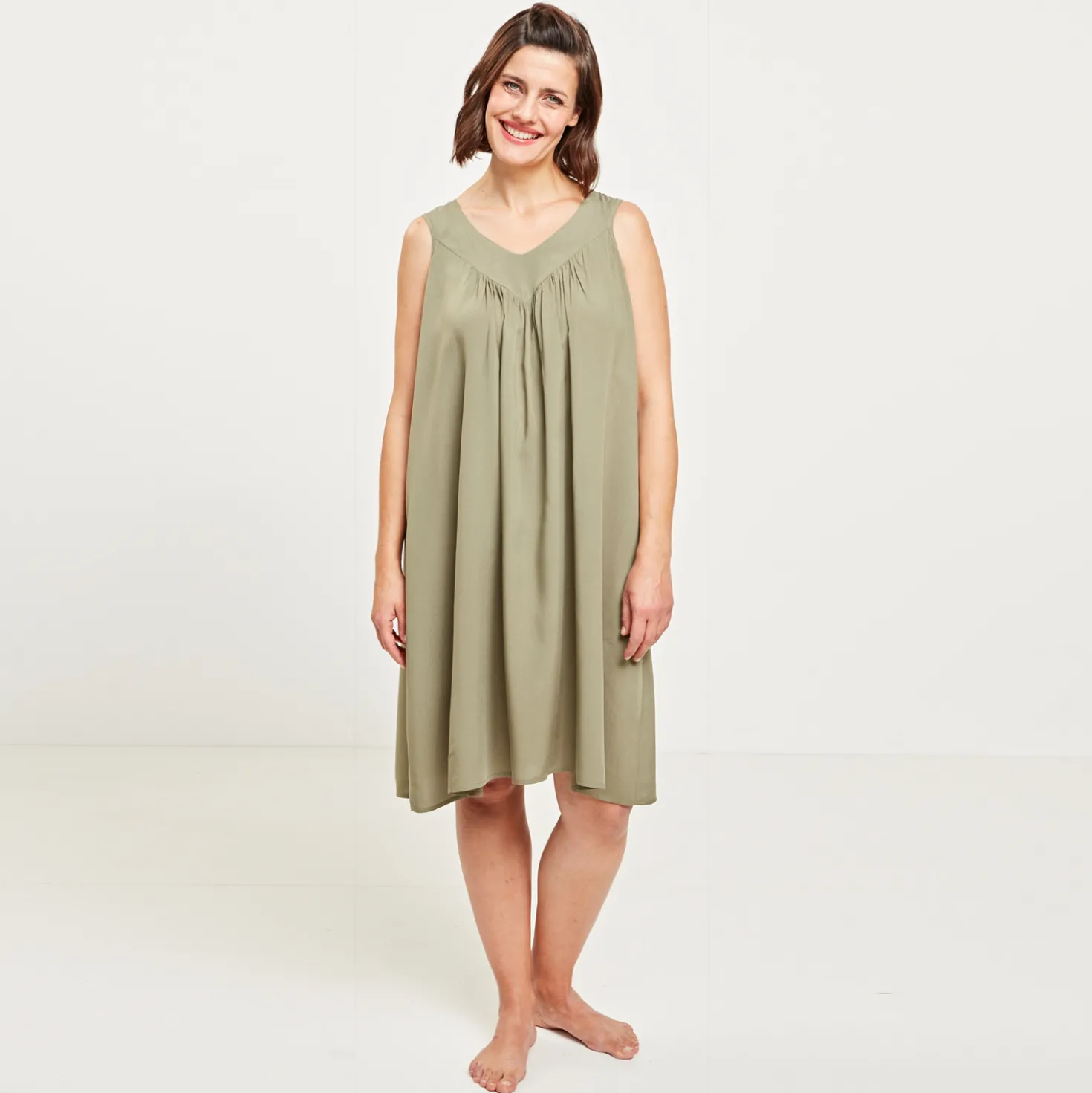 Kleid "Iris" grün