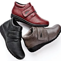 Klett-Bootie "Becky" grau