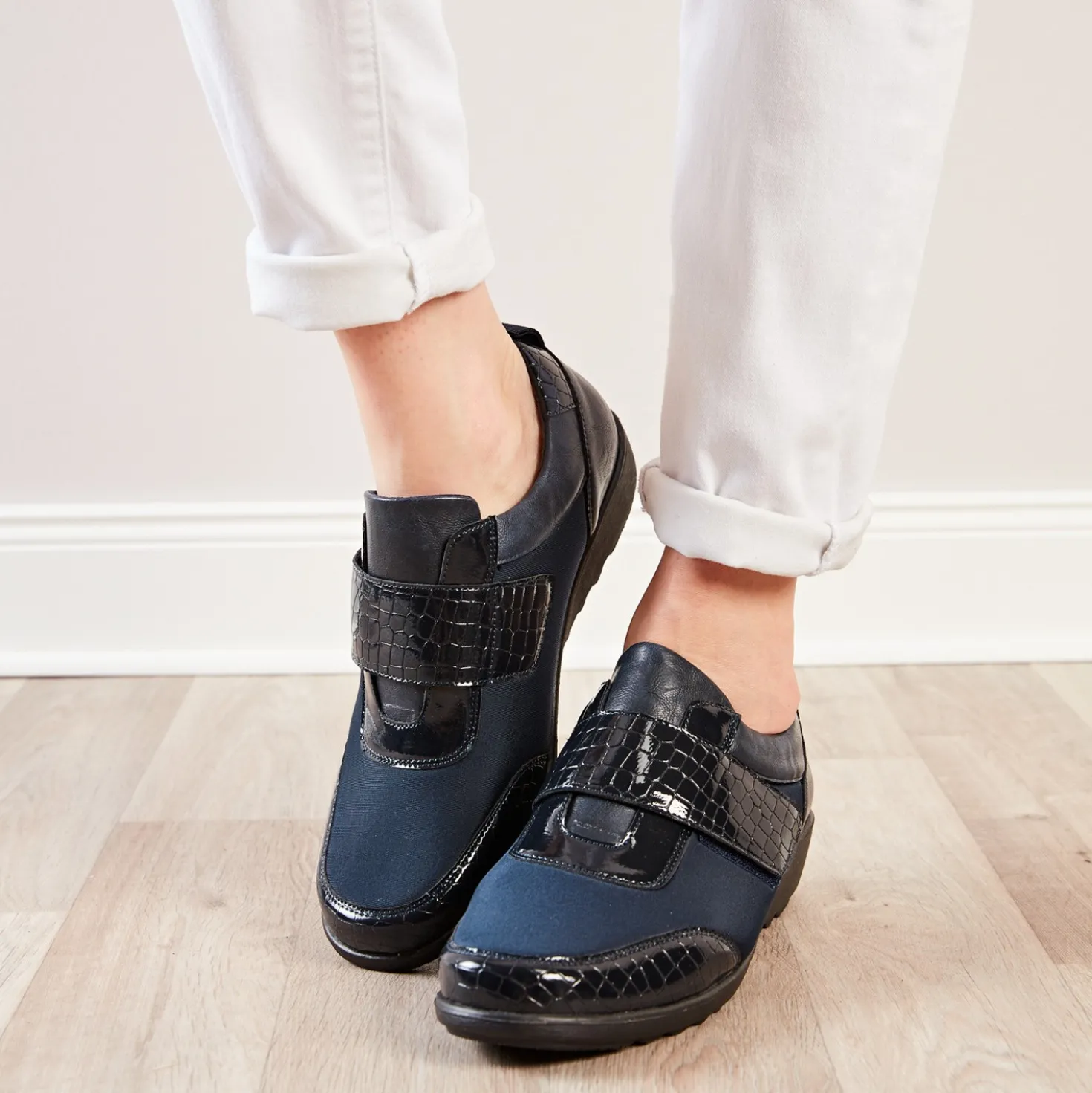Komfortschuh "Doris" blau