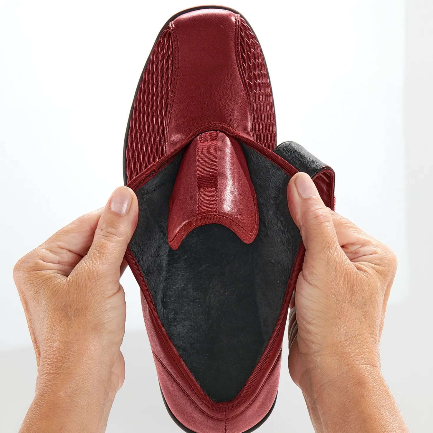 Komfort-Schuh "Paula" bordeaux