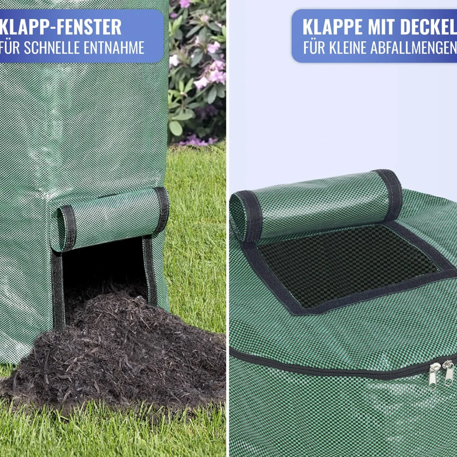 Komposter faltbar 2er Set MAXIMEX
