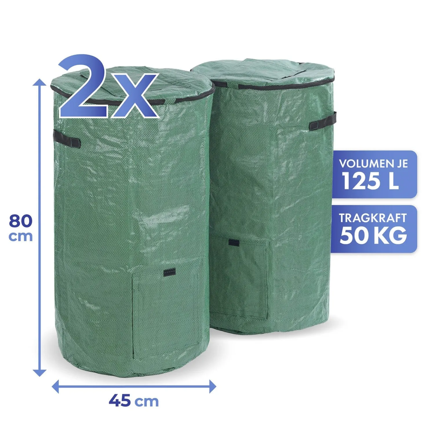 Komposter faltbar 2er Set MAXIMEX