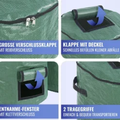 Komposter faltbar 2er Set MAXIMEX