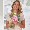 Kunstblumenstrauß Rosen & Calla Eldo