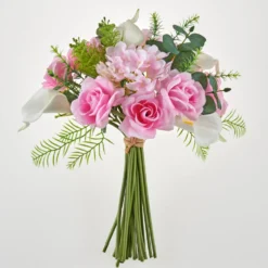 Kunstblumenstrauß Rosen & Calla Eldo