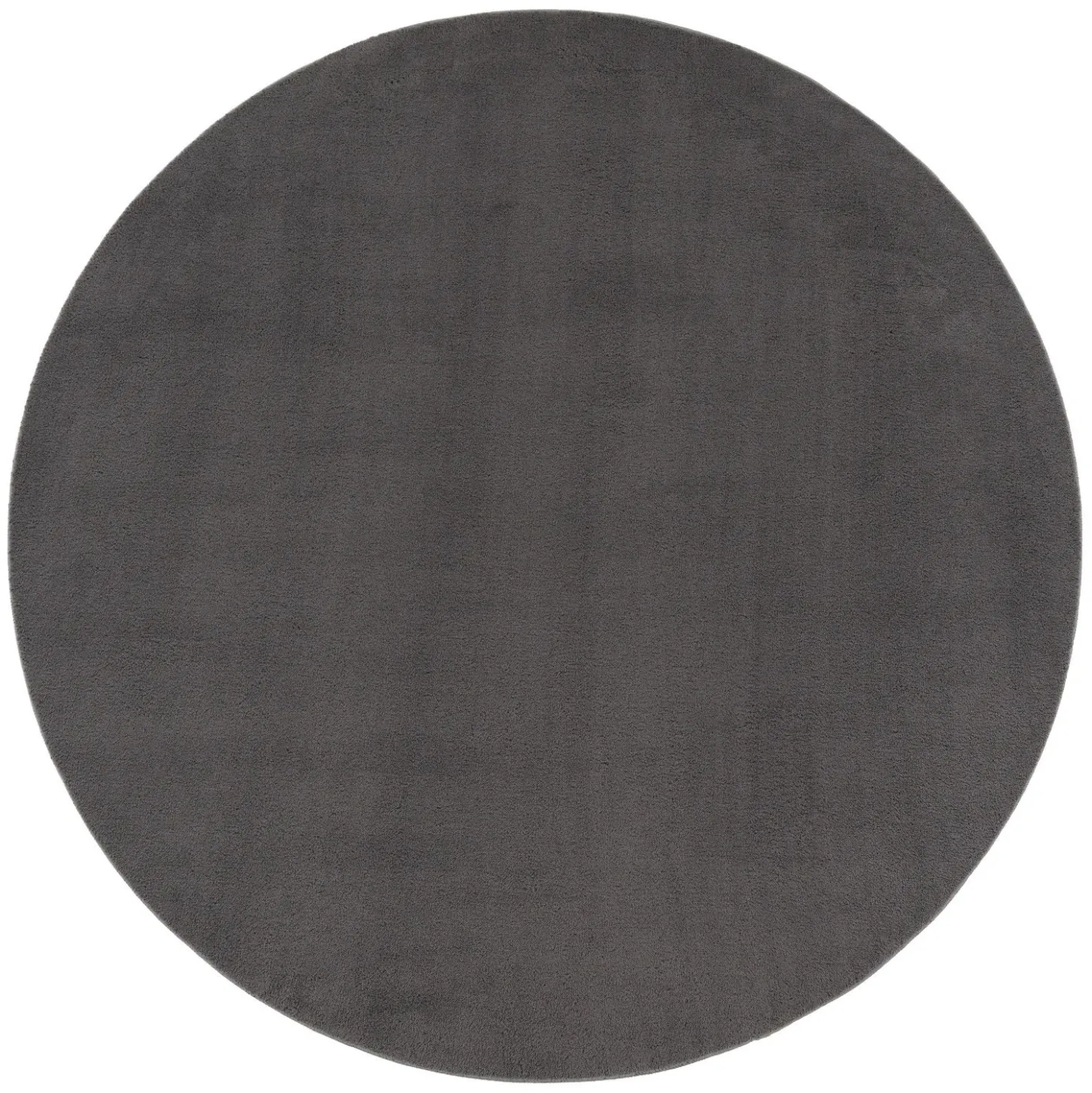 Kurzflor-Teppich CADIZ 630 Anthrazit Rund Paco Home