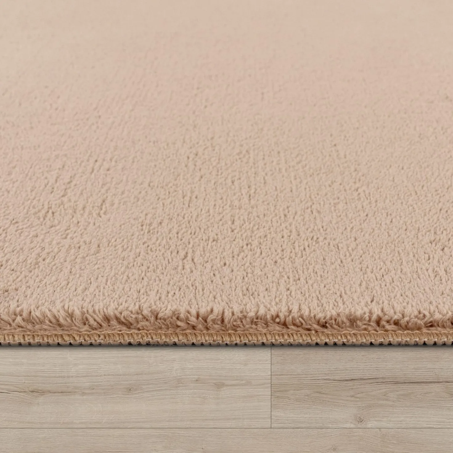 Kurzflor-Teppich CADIZ 630 Beige Rechteckig Paco Home
