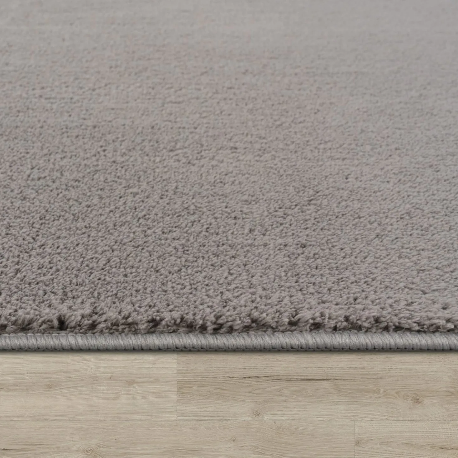 Kurzflor-Teppich CADIZ 630 Grau Rechteckig Paco Home