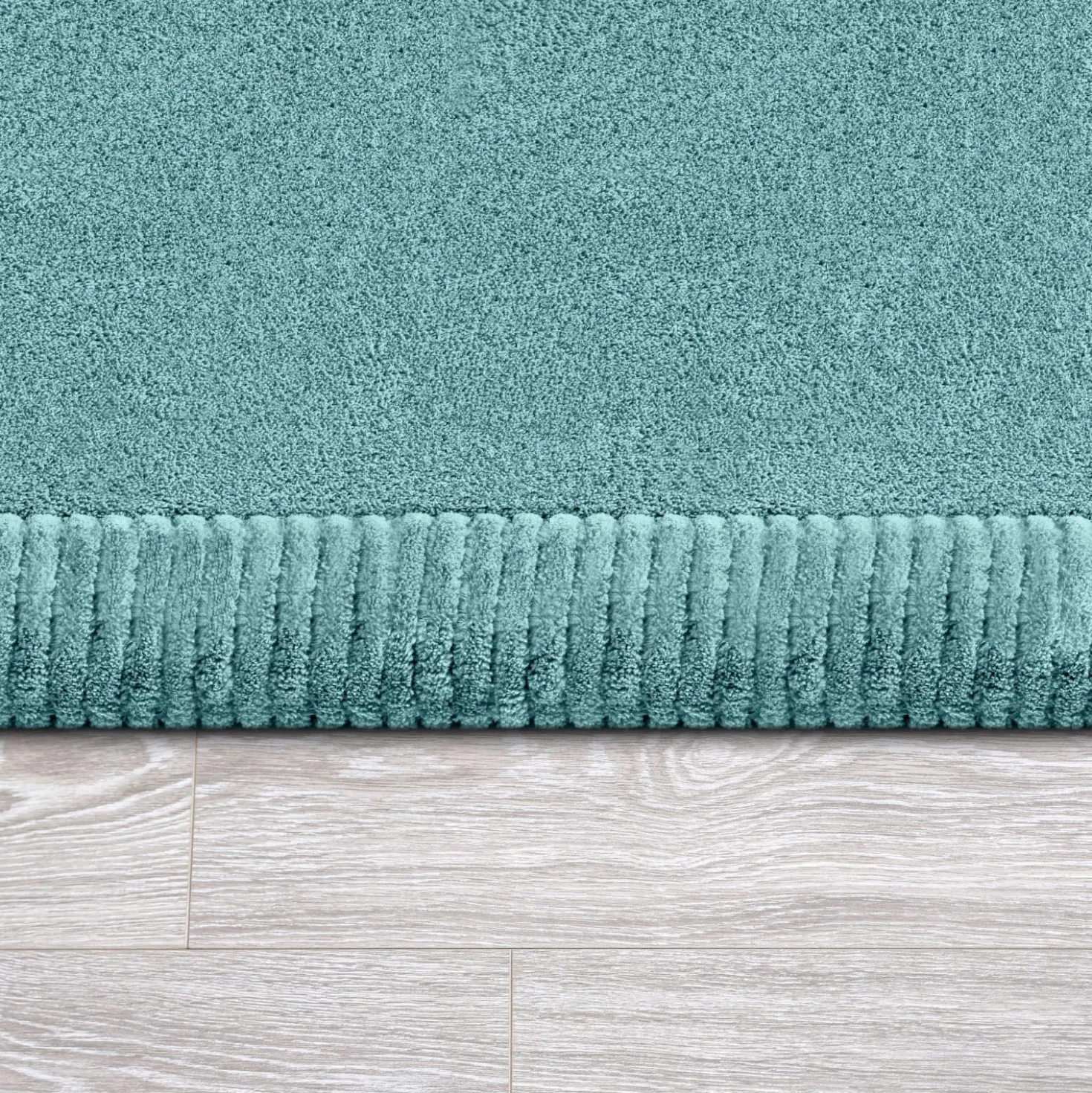 Kurzflor-Teppich TATAMI 475 Blau Rechteckig Paco Home