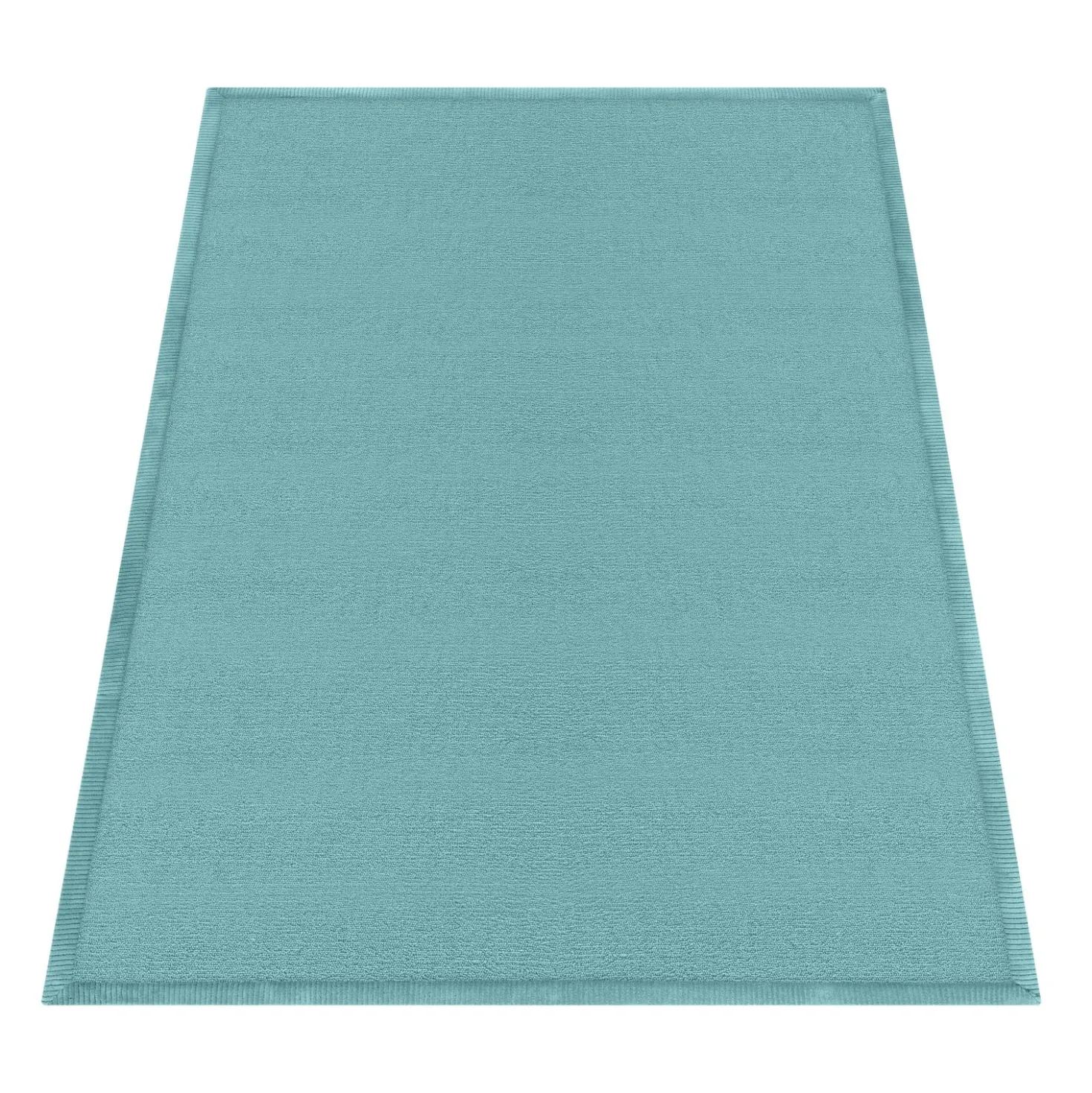 Kurzflor-Teppich TATAMI 475 Blau Rechteckig Paco Home