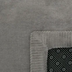 Kurzflor-Teppich TATAMI 475 Grau Rund Paco Home