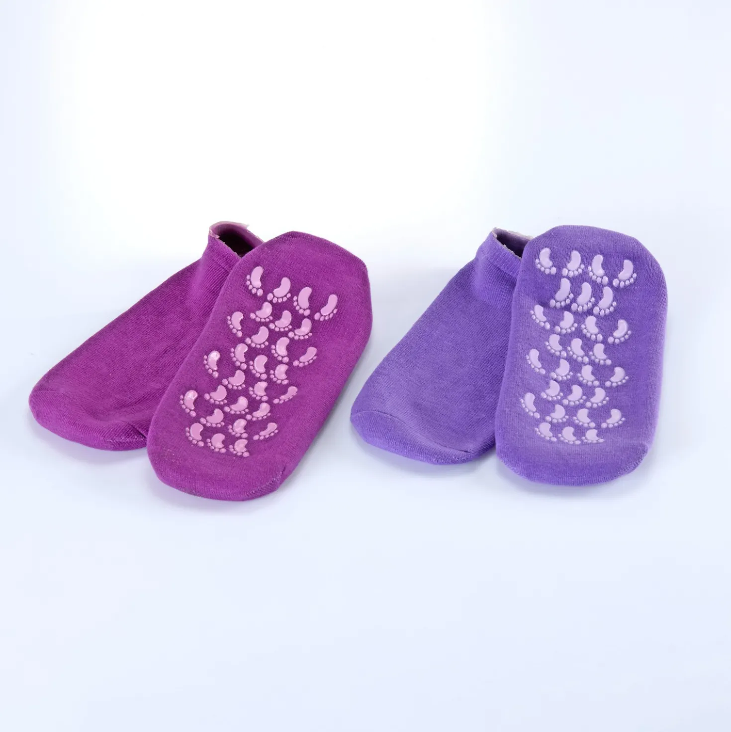 Lavendel-Gel-Socken 2er-Set