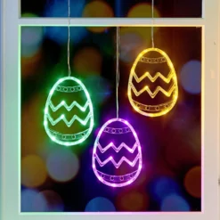 LED-Hängedeko Osterei pink Eldo