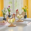LED-Holzfigur Henne "Hanna" Eldo