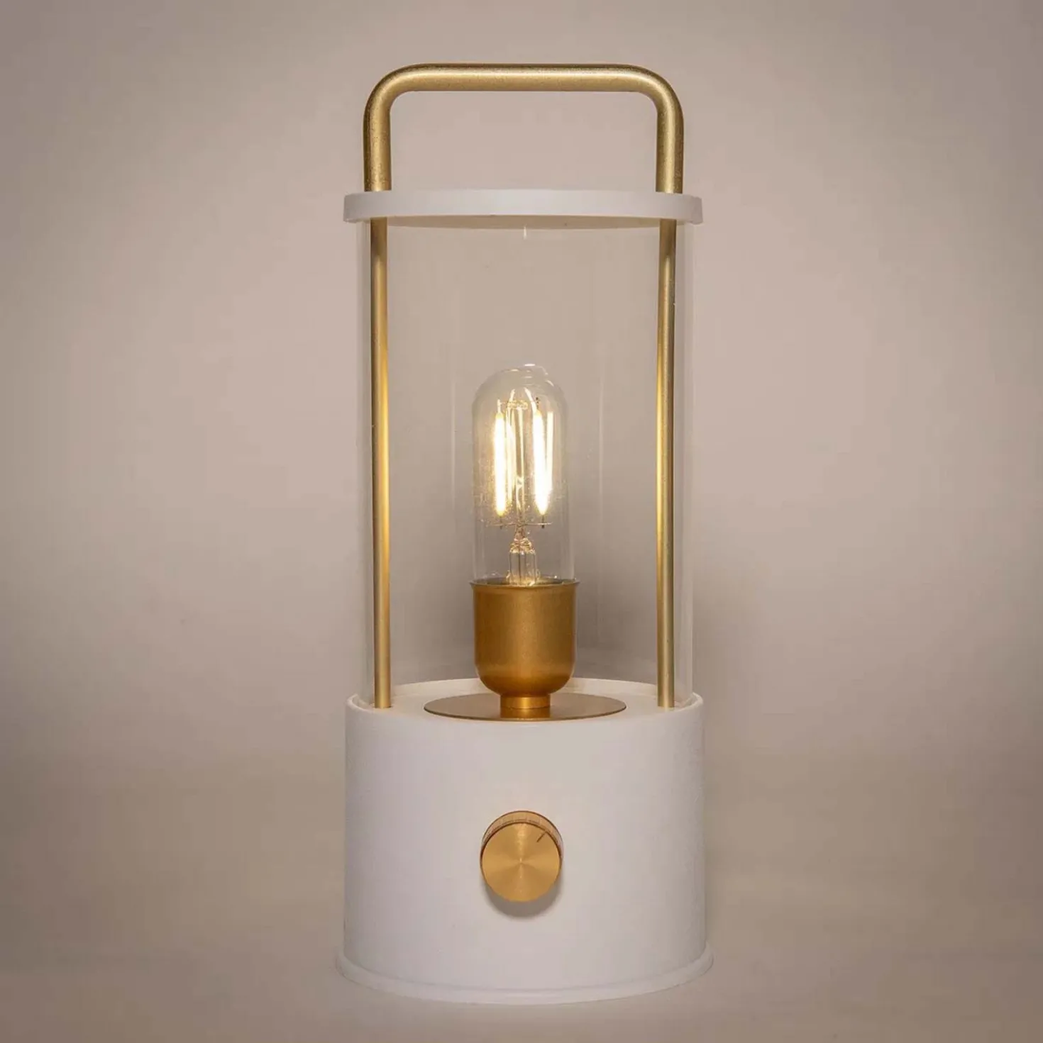 LED-Laterne Design A matt schwarz
