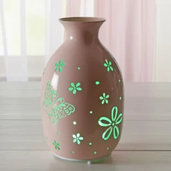 LED-Metallvase