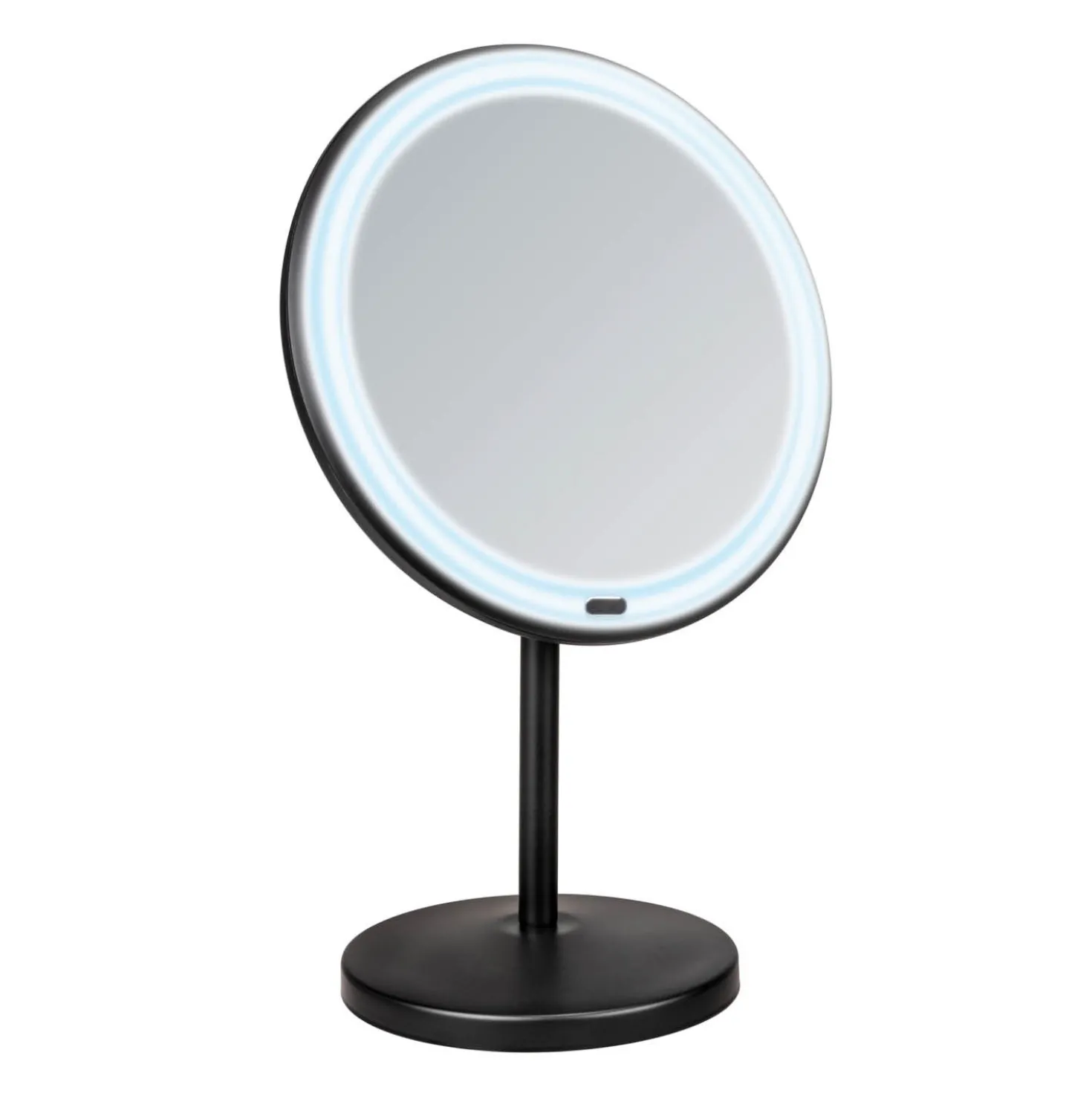 LED Stand-Kosmetikspiegel „Onno“ Schwarz WENKO