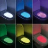LED-Toilettenlicht mit Bewegungssensor und Farbwechsel