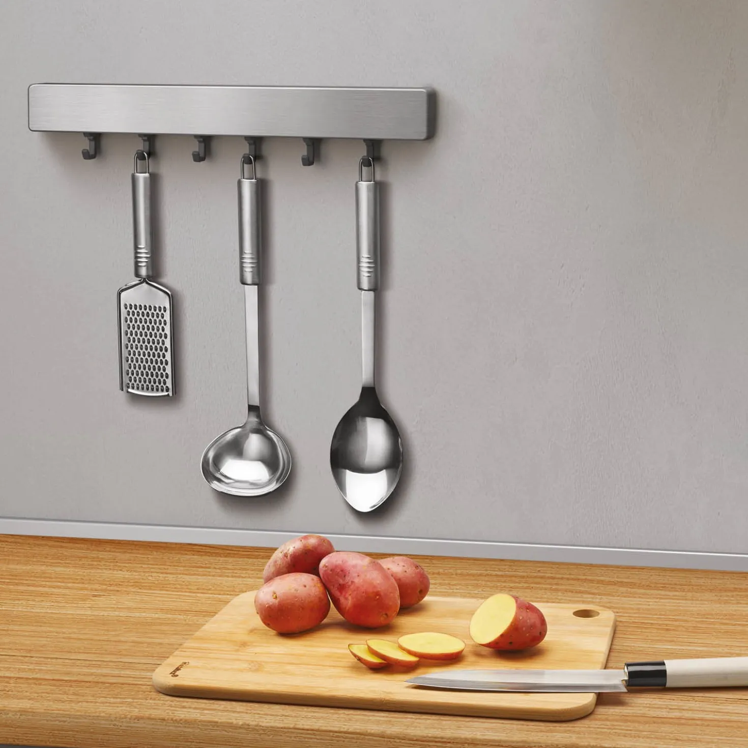 Magnetleiste 'Metallika' mit Haken METALTEX