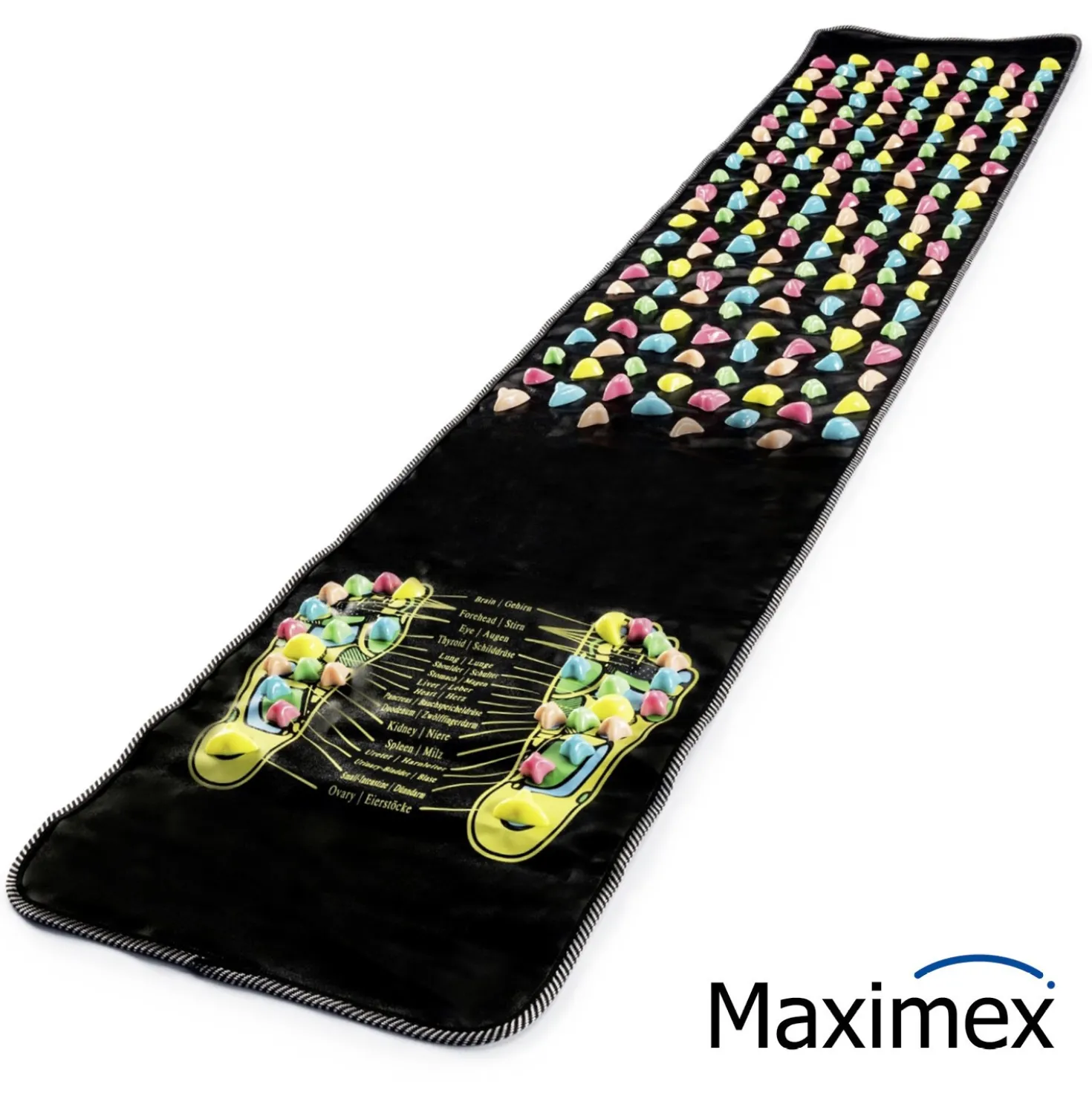 Maximex Fußreflexzonen-Massagematte, ca. 175 x 35 cm