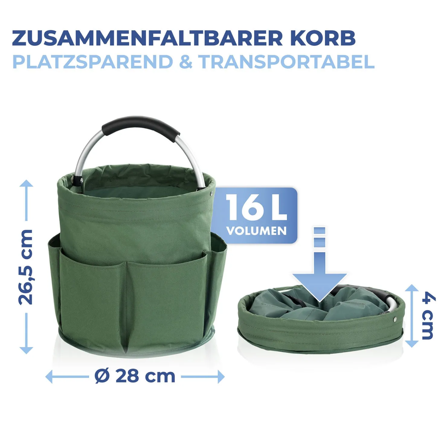Maximex PutzProfi Universal Reinigungs-Caddy grün