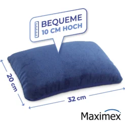 Maximex Reisekissen mit Nackenstütze 2-in-1