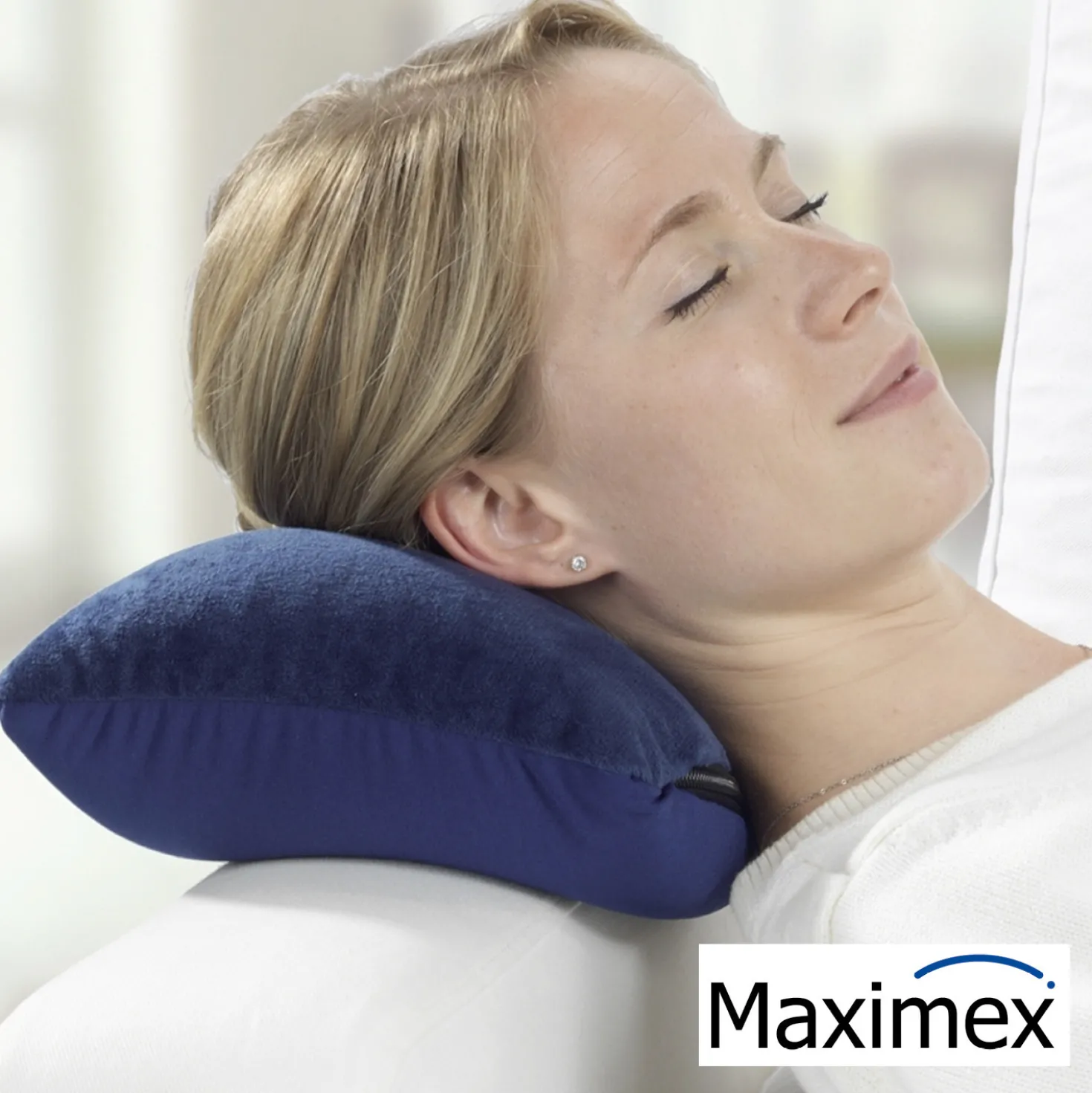 Maximex Reisekissen mit Nackenstütze 2-in-1