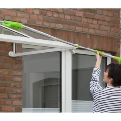 Maximex Sprüh-Fensterwischer extra lang, Arbeitshöhe bis 420 cm