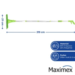 Maximex Sprüh-Fensterwischer extra lang, Arbeitshöhe bis 420 cm