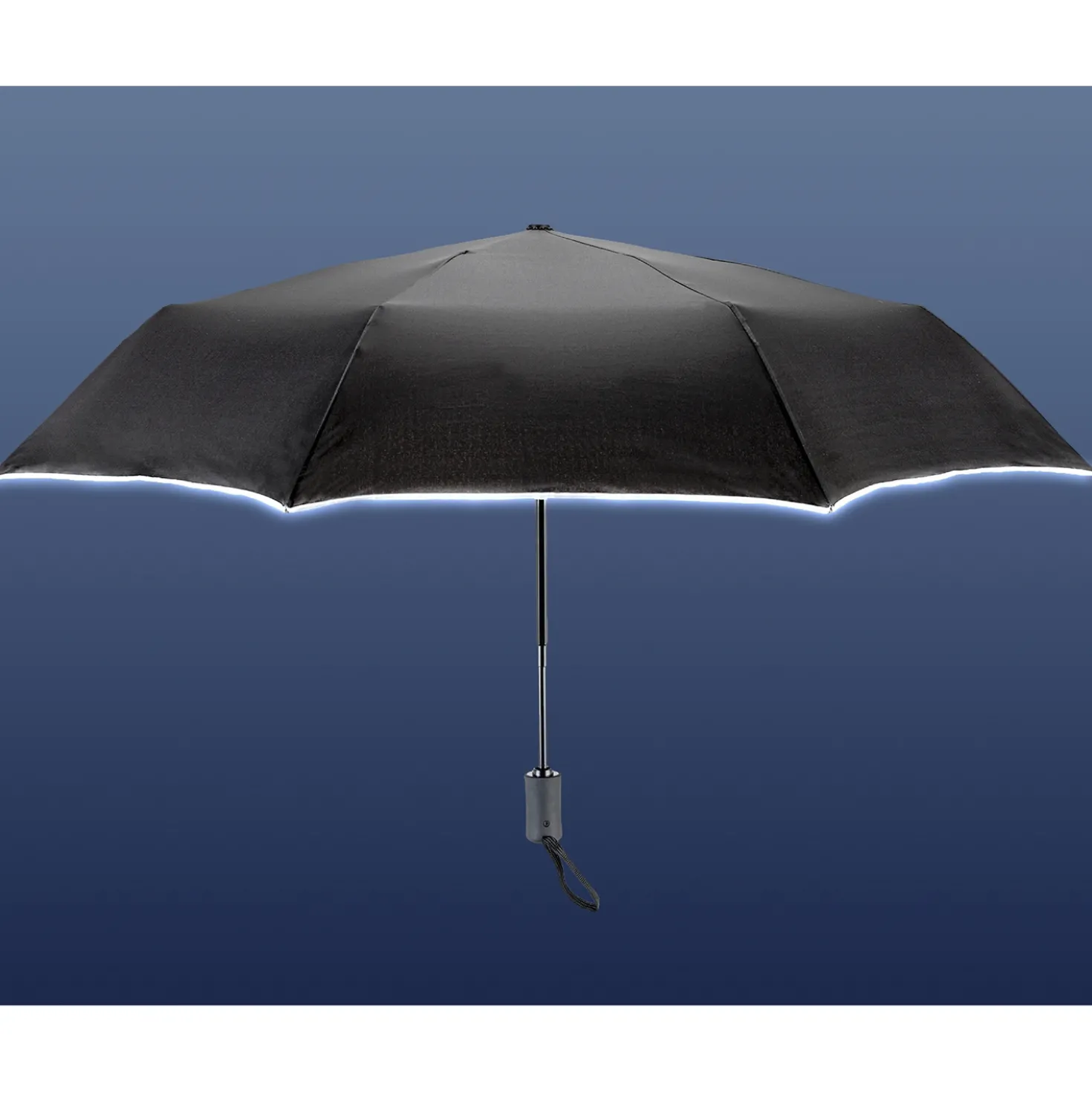 Maximex Sturm-Regenschirm REFLEKTA, sturmfester Schirm mit extra stabiler Stange