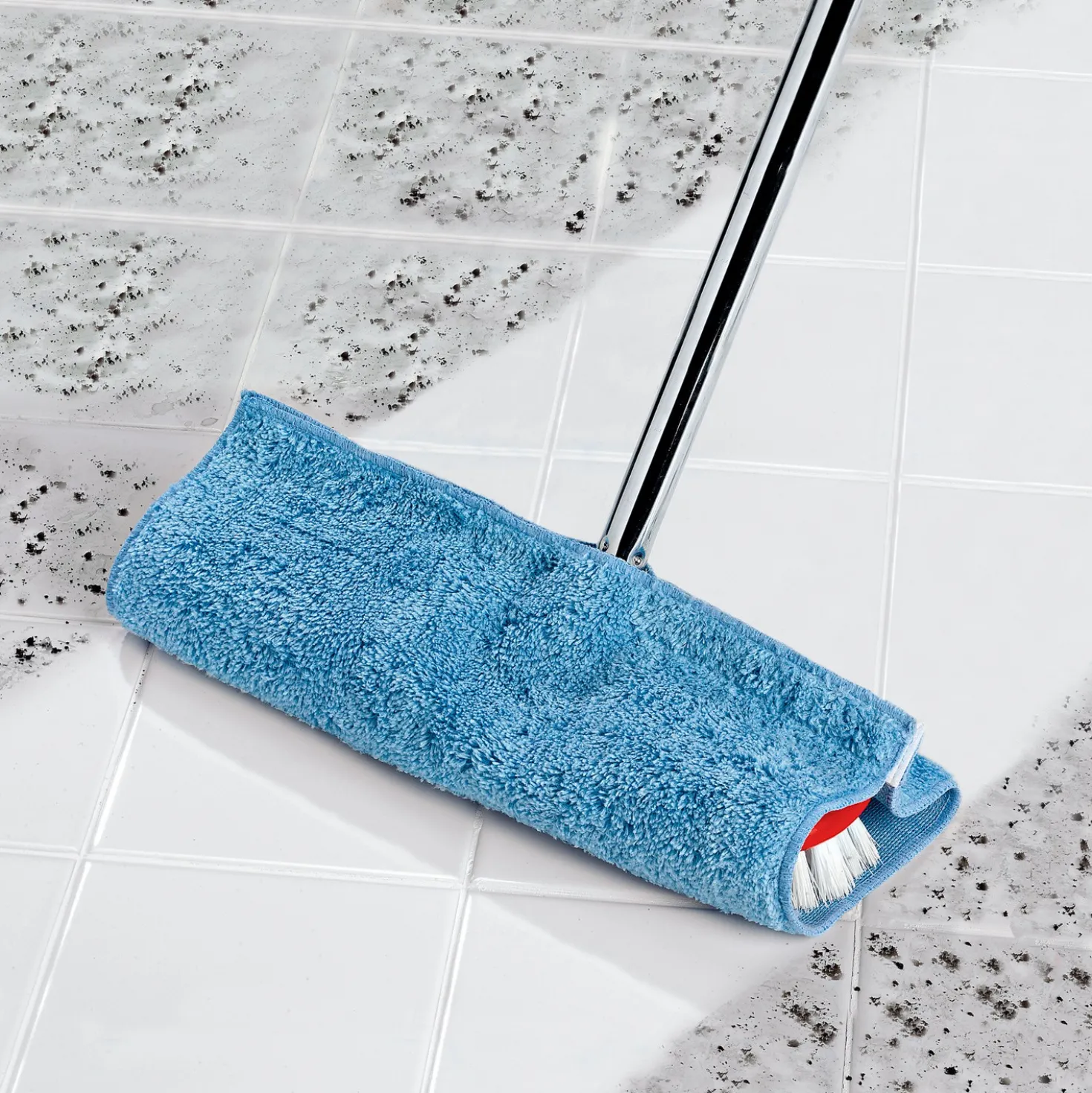 Mikrofaser-Moppbezug blau