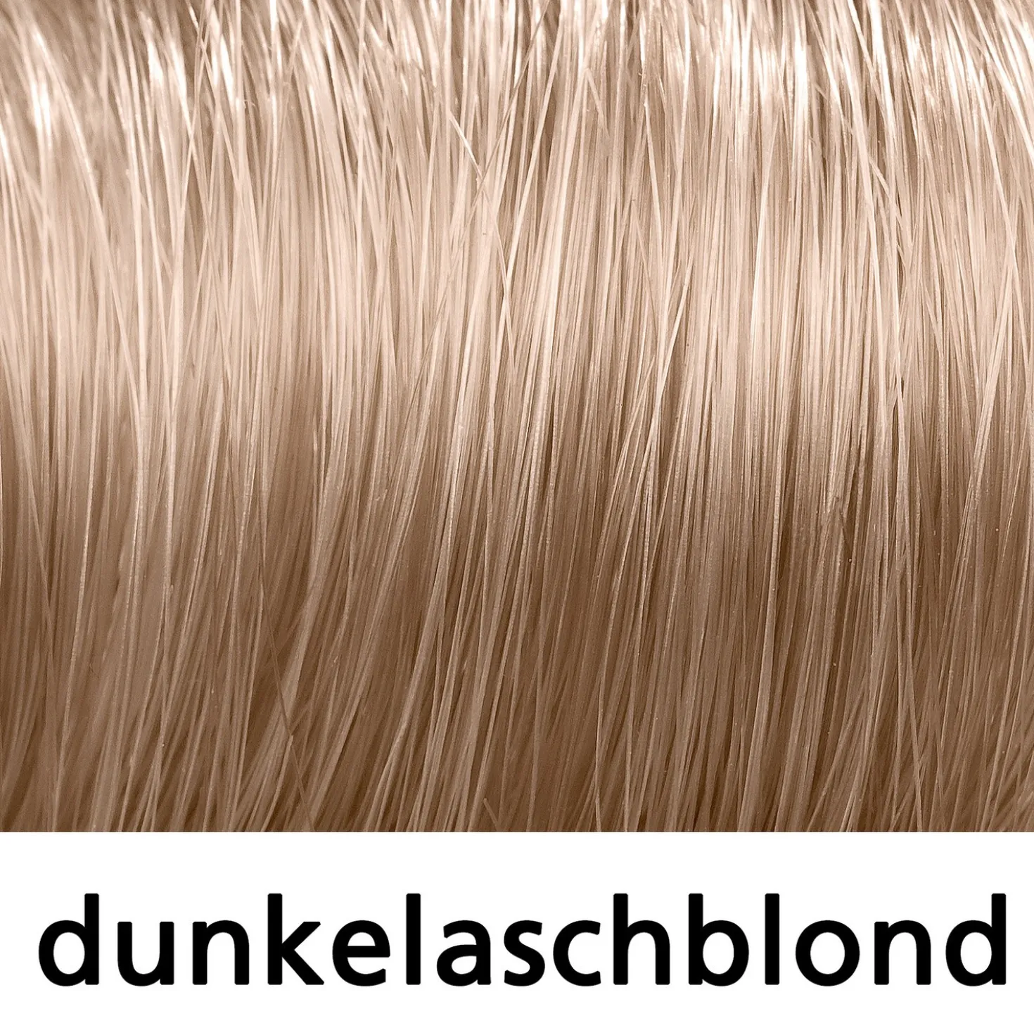 Naturell Perücke "Emma", dunkelaschblond