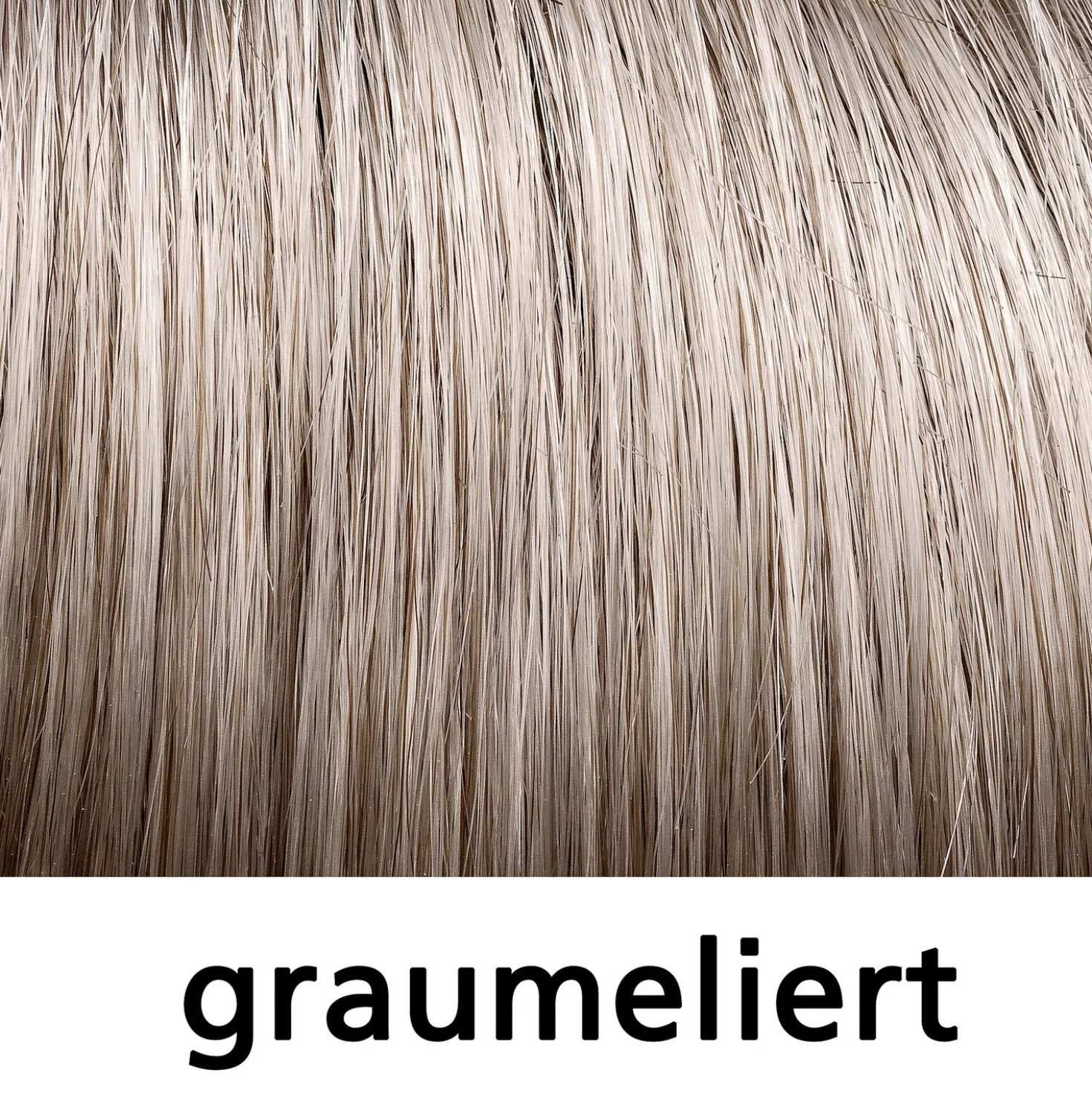 Naturell Perücke "Emma", graumeliert
