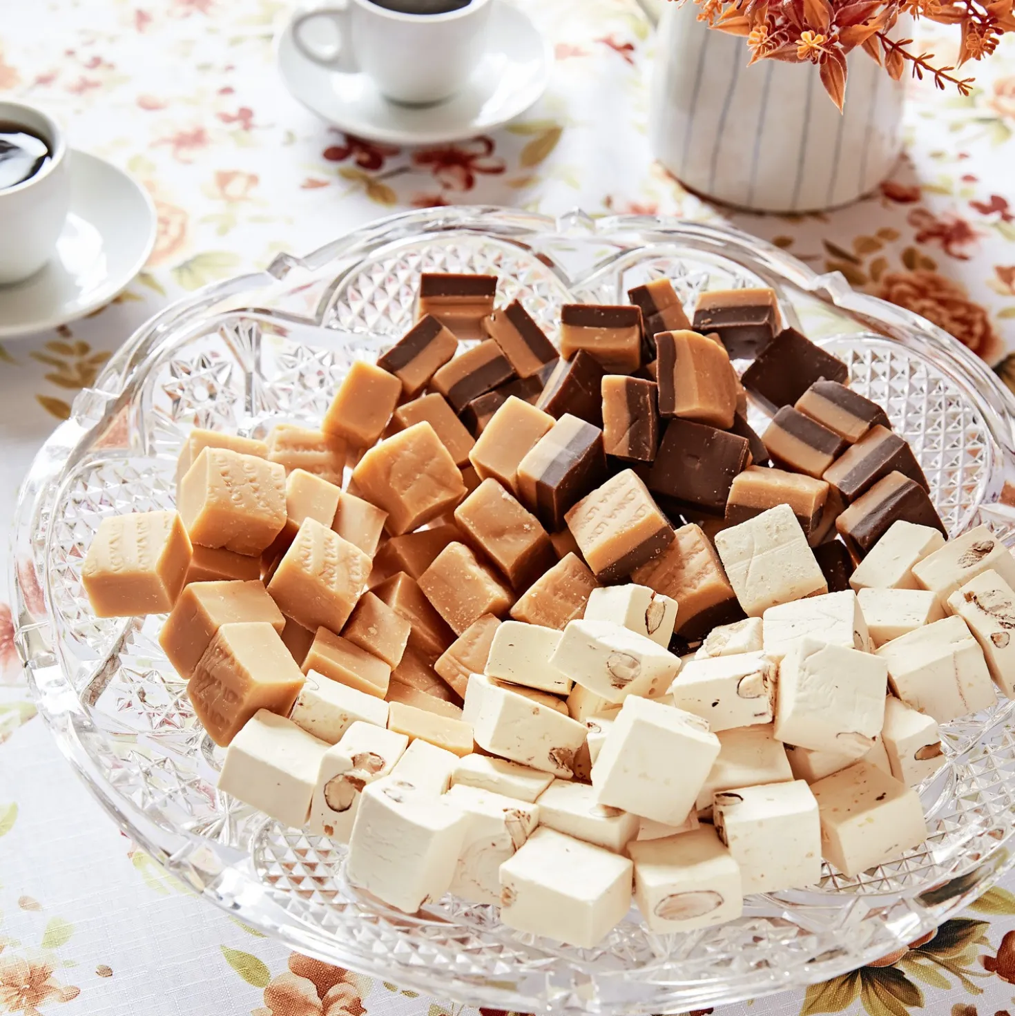 Old English Fudge "Vanille-Schoko" in Frischhaltebox 300g