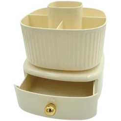 Organizer-Box fürs Badezimmer, drehbar