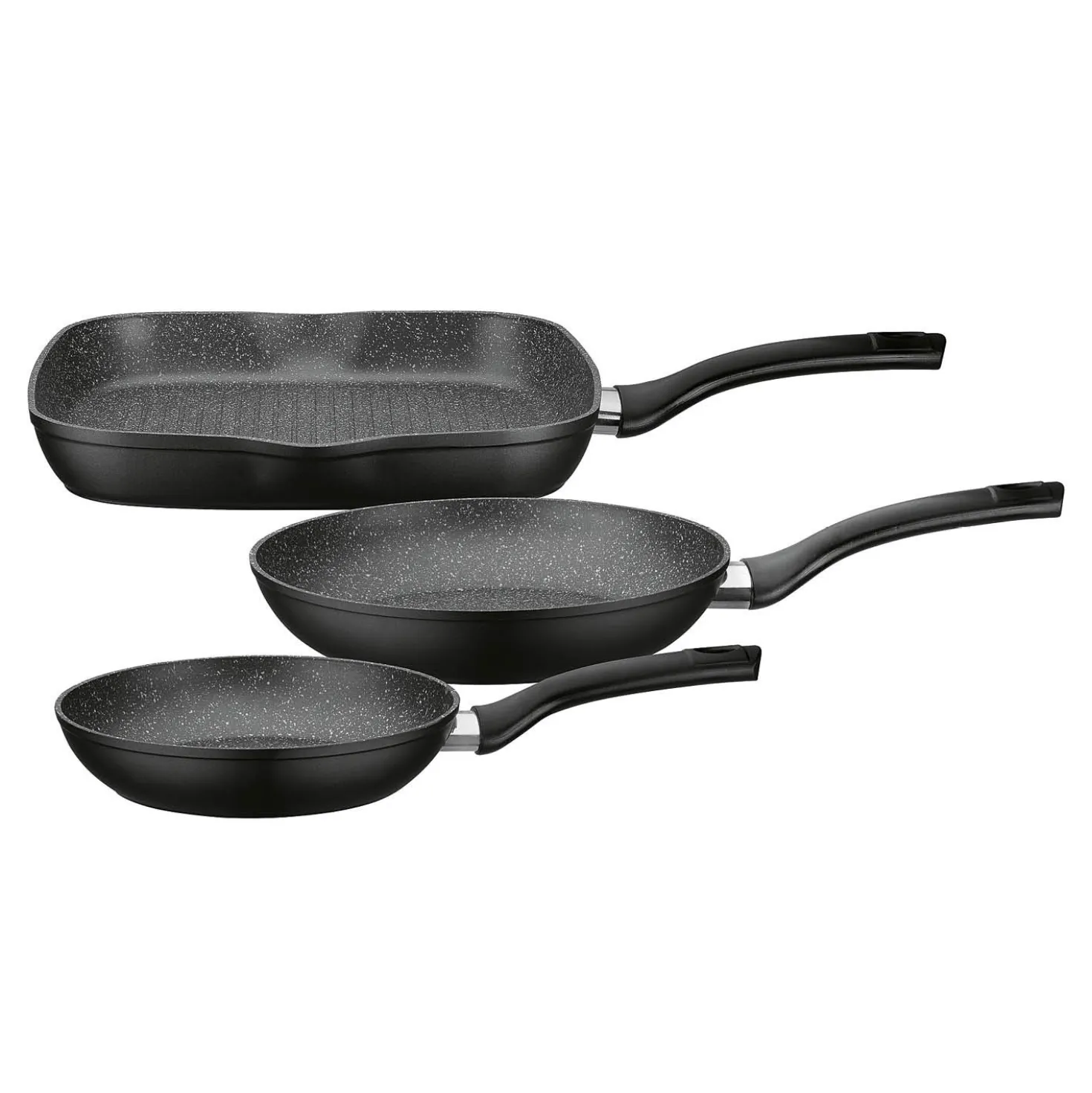 Pfannen-Set „Gourmet“ 3-tlg. mit Antihaftversiegelung GSW