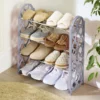 Platzspar-Schuhregal für 8 Paar Schuhe Clarsen