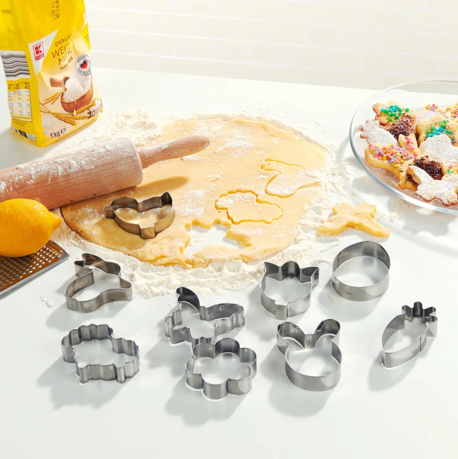 Plätzchen-Ausstecher "Ostern" 9er-Set