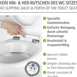Premium WC-Sitz „Astera“ Duroplast WENKO