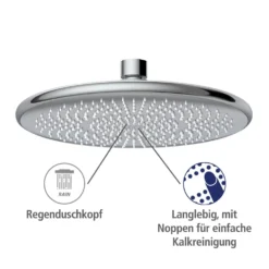 Regenduschkopf „Watersaving“ Chrom WENKO