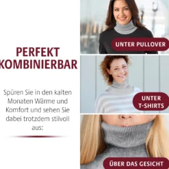 Rollkrageneinsatz schwarz