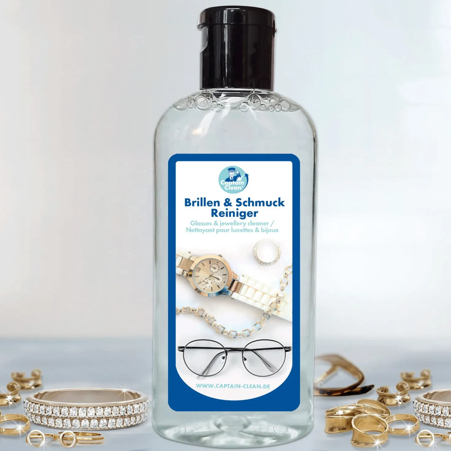 Schmuck- & Brillenreiniger Captain Clean 100 ml