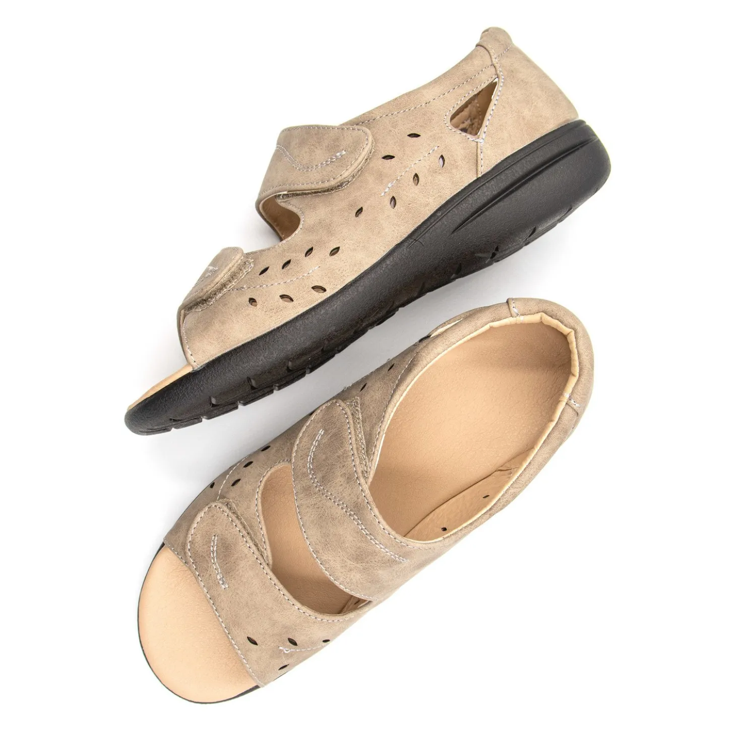 Schuh "Amy" taupe
