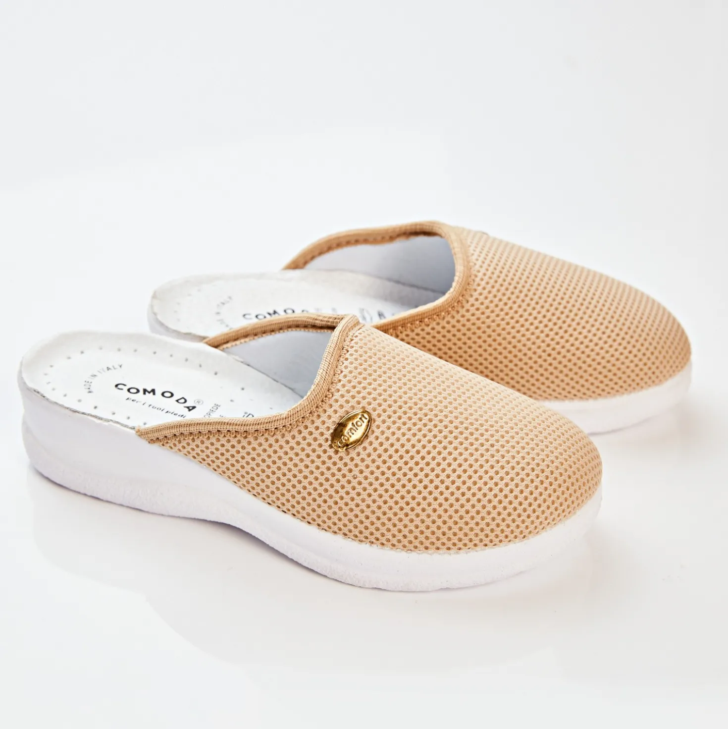 Schuh "Manja" beige