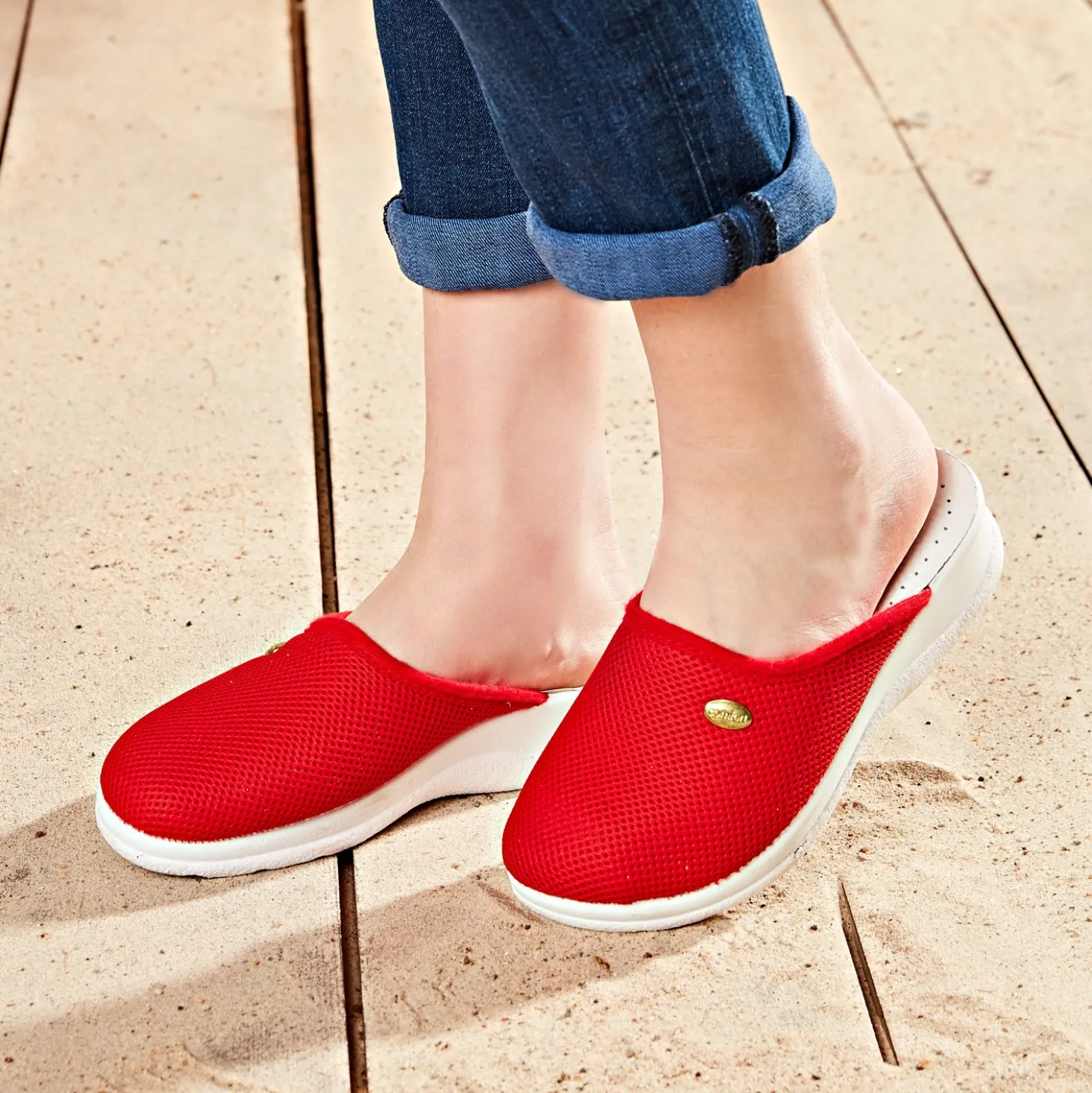 Schuh "Manja" rot