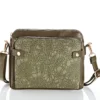Schultertasche "Amelie" dunkelgrün Amélie di Santi