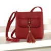 Schultertasche "Kathi" rot