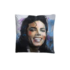 SID MAURER Mikrofaser Bettwäsche Michael Jackson silber/grau, 1x 155x220 cm + 1x 80x80 cm