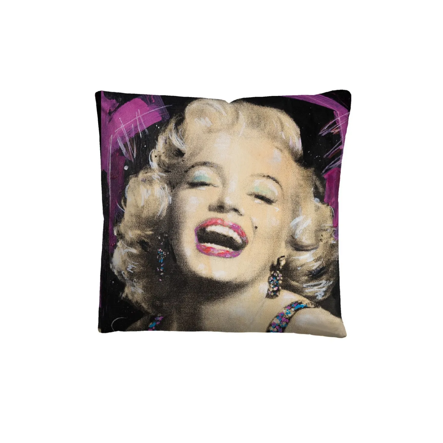 SID MAURER Mikrofaser Bettwäsche Marilyn Monroe pink, 1x 135x200 cm + 1x 80x80 cm
