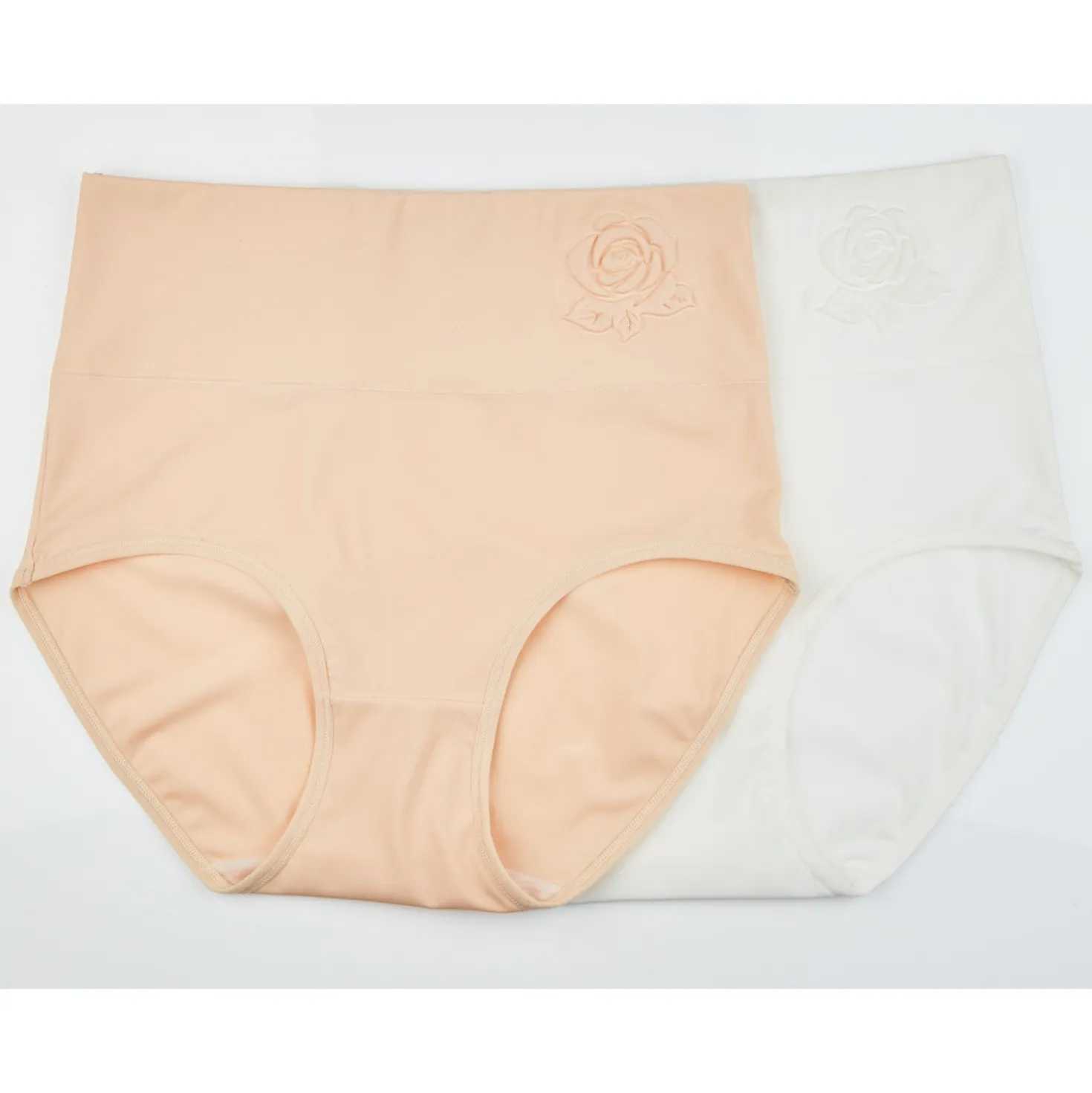 Slip "Rose" beige + weiß 2er-Set